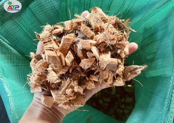 Vỏ dừa cắt