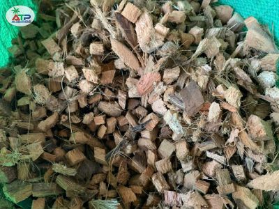 coconut husk chips